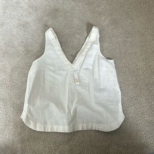 Madewell Linen Tank NWT